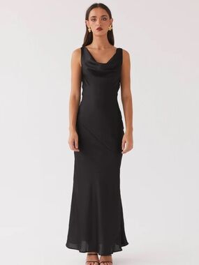 Peppermayo | Dresses | Peppermayo Exclusive Karma Strapless Maxi Dress  Black | Poshmark